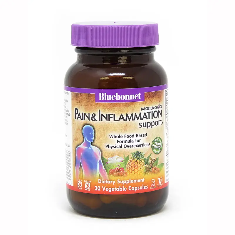 Натуральна добавка Targeted Choice Pain and Inflammation Support, 30 вегакапсул Bluebonnet Nutrition fit0015284