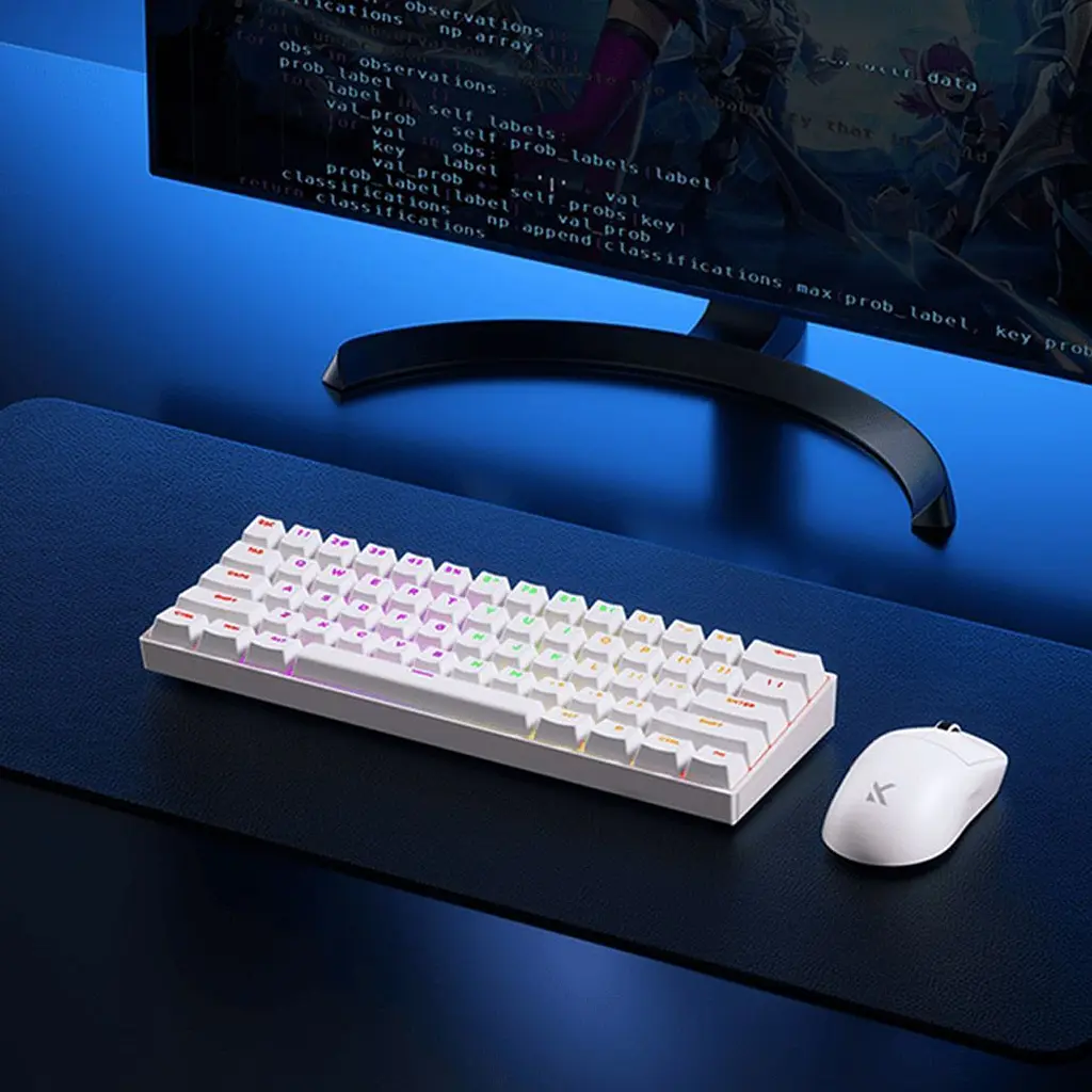 Клавиатура MCHOSE Ace 60 Pro RGB TTC Uranus Magnetic Switch-Standard White (MC-ACE60-7A) - фото 8