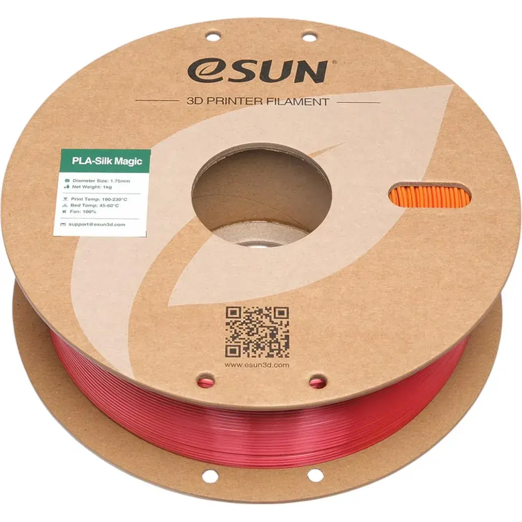 Пластик для 3D-принтера eSUN ePLA-Silk Magic 1кг, 1.75мм, Red Gold (EPLA-SILKMAGIC-P175RJ1) - фото 3