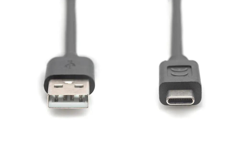 Кабель Digitus USB-A > USB-C заряджання/синхронізації, USB 2.0, M/M, 3м, чорний teh0025062 - фото 7