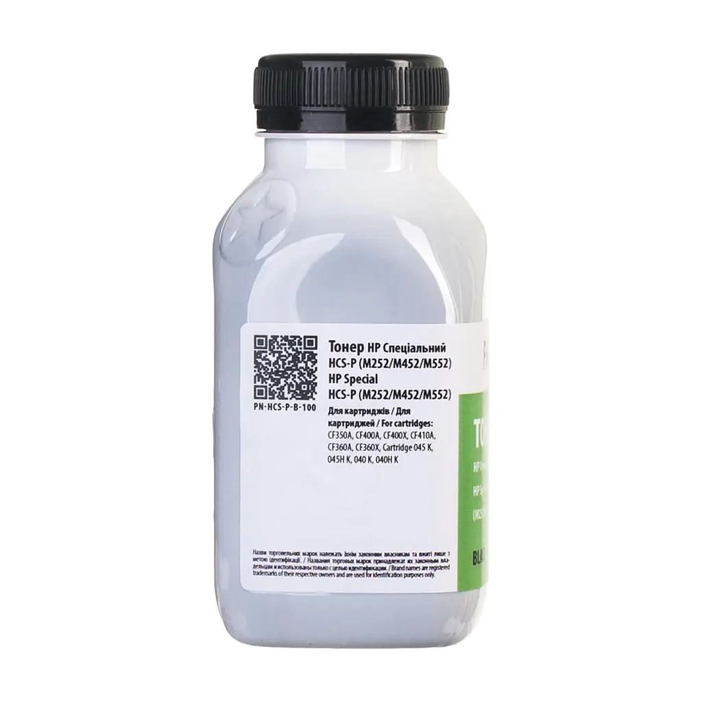 Тонер HP CLJ CP1025/CP1215/M252/M452/M552/5500 BLACK 100 г Patron (PN-HCS-P-B-100) - фото 3