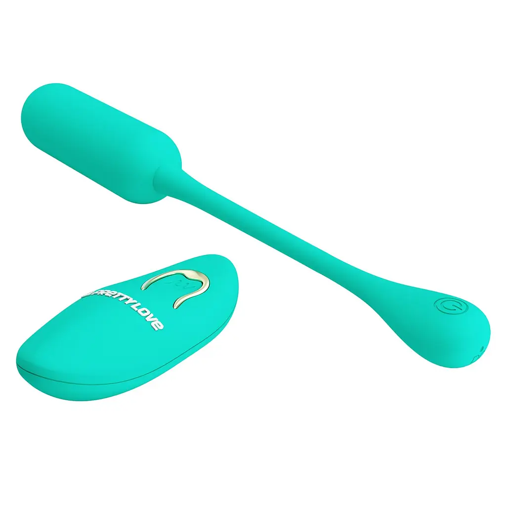 Віброяйце Pretty Love Lechies Dream 18,6 см бірюзовий - фото 2