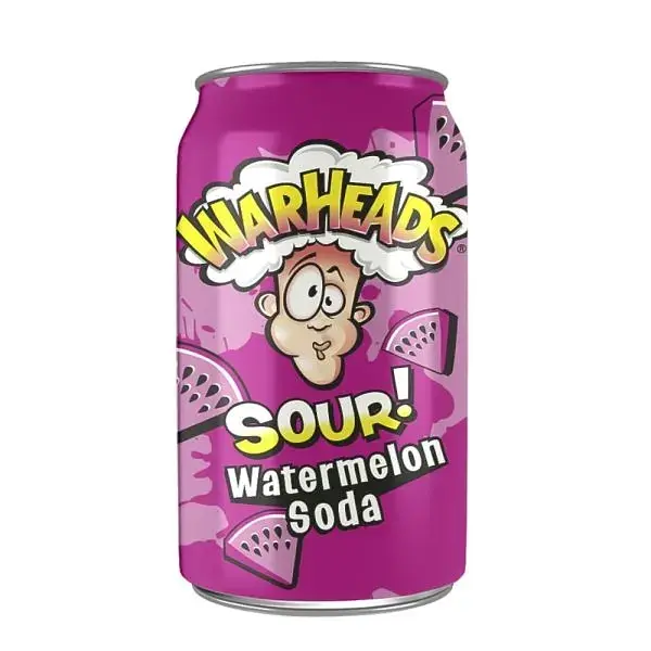 Кислий газований напій Warheads Sour Watermelon 355 мл