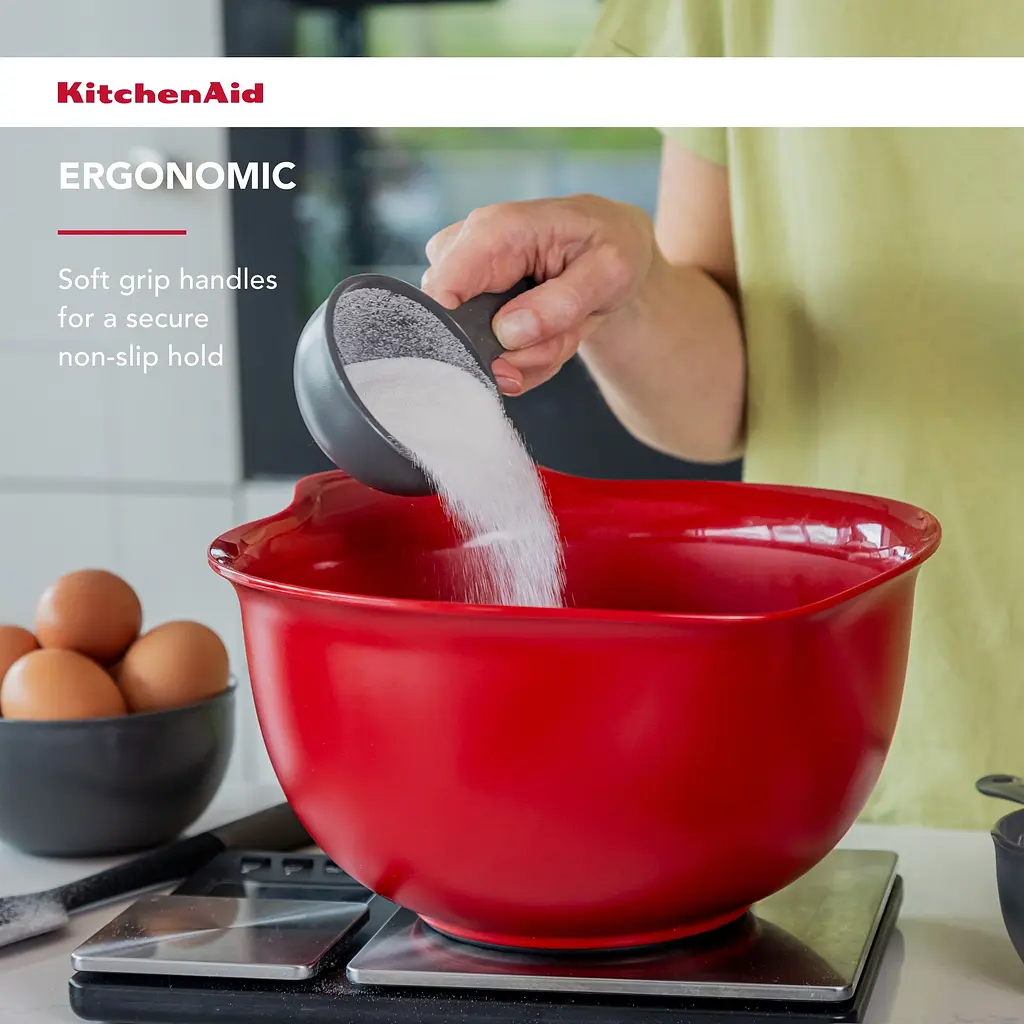 Набор мерных ложек KitchenAid Coreline серый 4 шт. (KQG058OHCGG) - фото 11