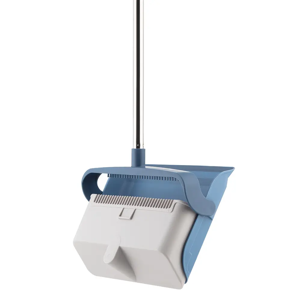 Набір для прибирання Ardesto Solid совок і щітка з довгою ручкою 79.2 см блакитний (ARHE1301B) - фото 8