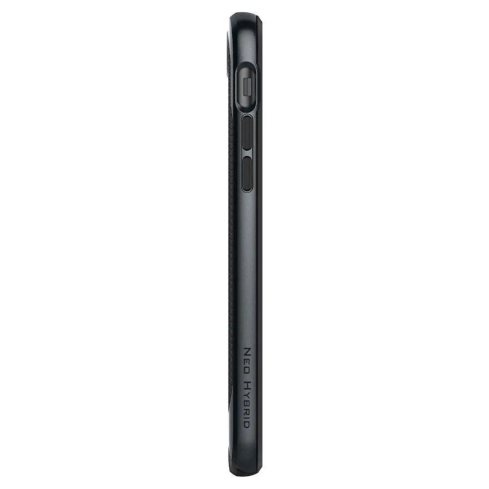 Чохол протиударний Spigen Neo Hybrid Herringbone ACS00952 для iPhone 7/8/SE 2020/2022 Metal Slate - фото 2
