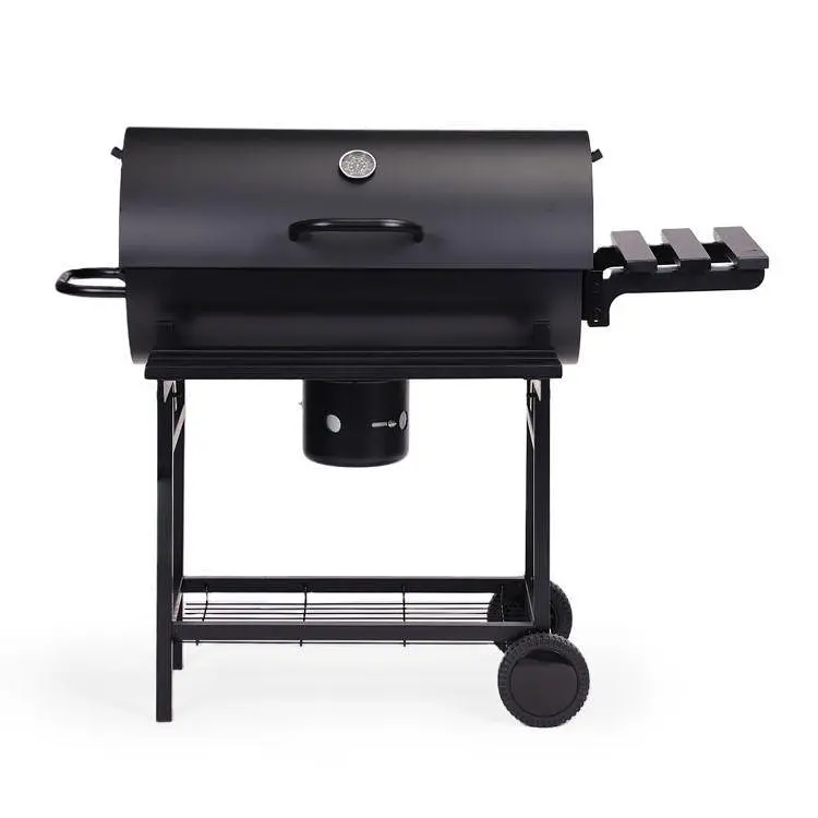 Вугільний гриль MultiGarden XXL BBQ0370 з кришкою, термометром та попільником - фото 5