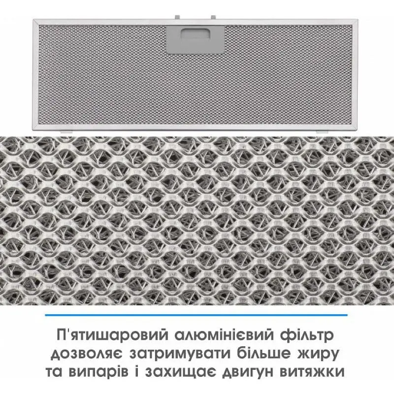 Витяжка ELEYUS GEMINI 1200 LED 70 BL - фото 5