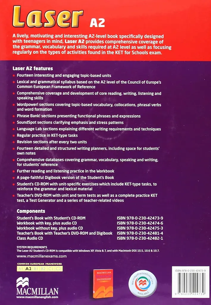 Laser. Student's Book A2 + CD ROM - фото 2