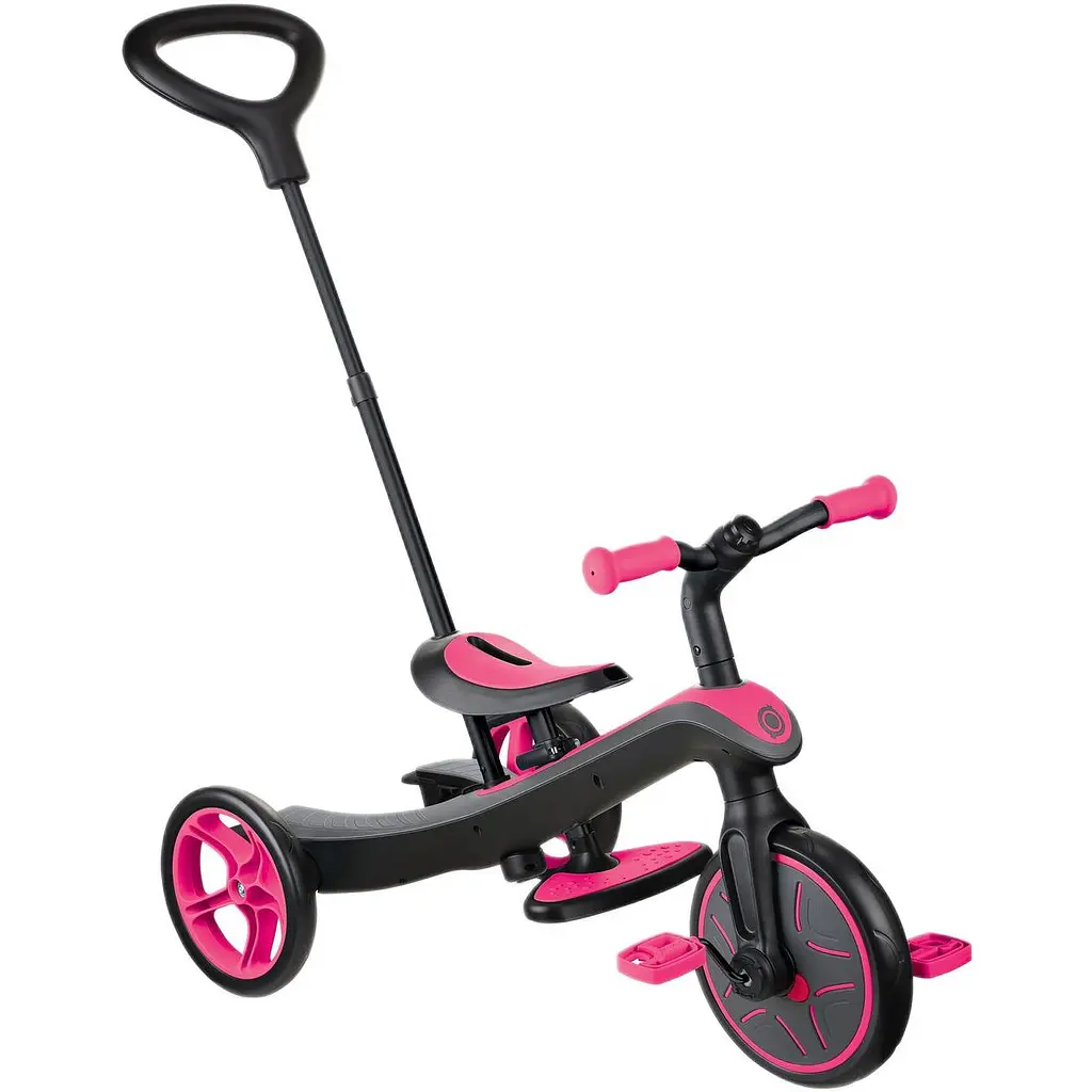 Велосипед триколісний Globber Explorer Trike 4 в 1 рожевий (632-110-3) - фото 2