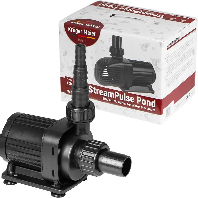Енергоефективний насос для ставка Kruger Meier StreamPulse Pond 4000 л/год із захистом - фото 8