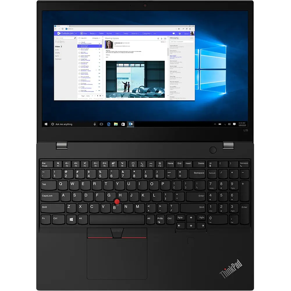 Ноутбук Lenovo ThinkPad L15 G2, 15.6" FHD IPS, i3, 12GB, 512 GB SSD m2 PCIe, UHD графікою, Windows 11 Pro - фото 9