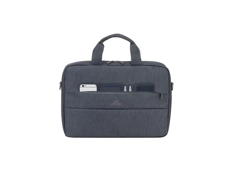 Сумка для ноутбука RIVACASE Prater 7522 anti-theft 14 (7522Dark Grey) - фото 3