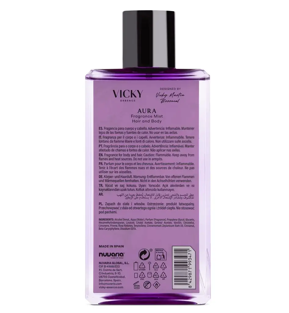 Міст для волосся і тіла Vicky Essence Aura 235 мл - фото 2