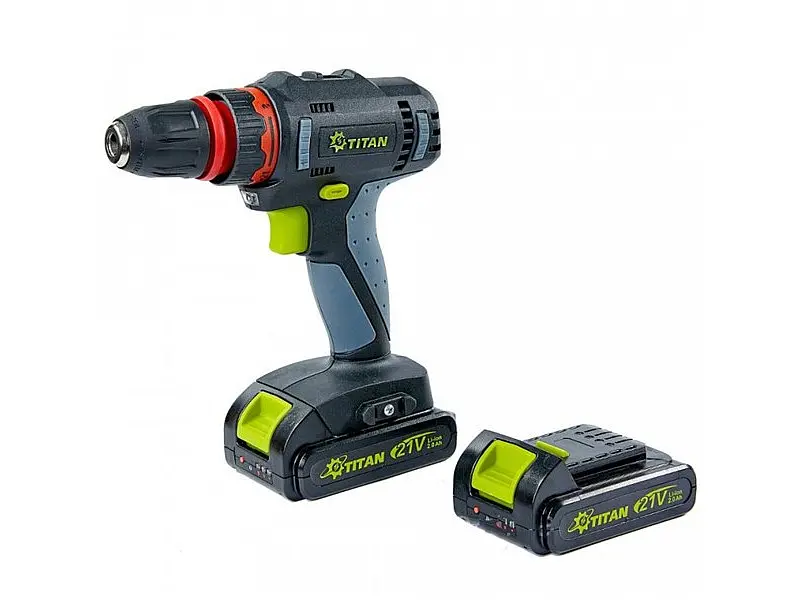 Шуруповерт акумуляторний Титан PDS211S set