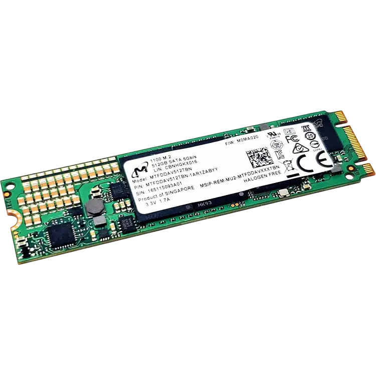 SSD M.2 накопитель Micron M1100 512GB (MTFDDAV512TBN) Б/У - фото 1
