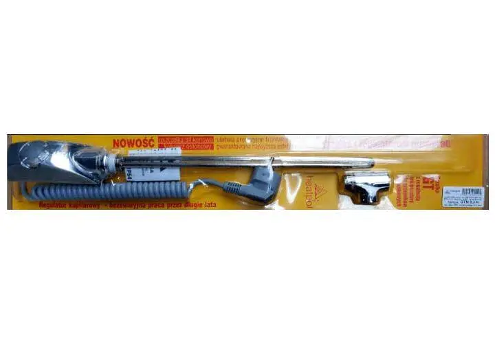 ТЭН для полотенцесушителя Heatpol GT-0.3 300 Вт с терморегулятором Хром 30412 - фото 2