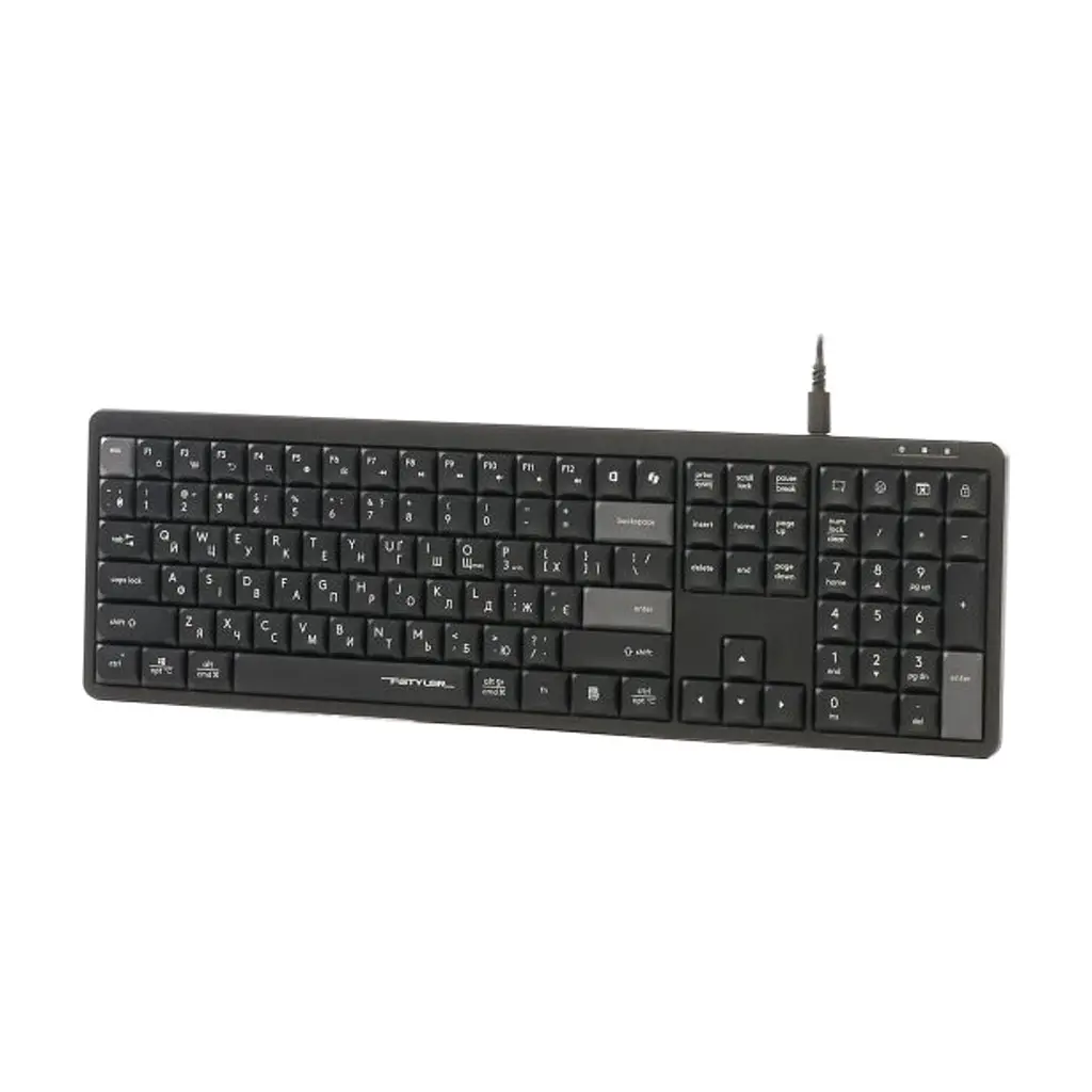 Клавіатура A4Tech FX55 USB UA Black (4711421002417) - фото 3