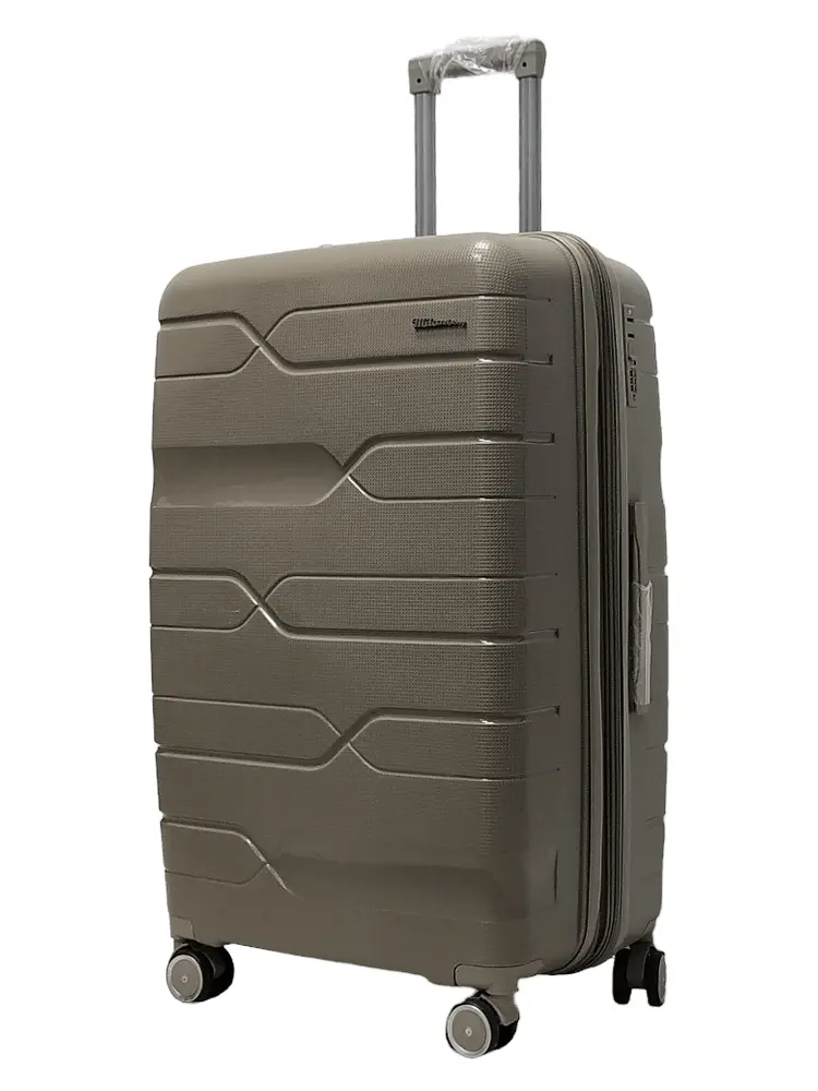 Валіза велика L поліпропілен Milano bag 0306 76×49×31см 82л Шампань - фото 2