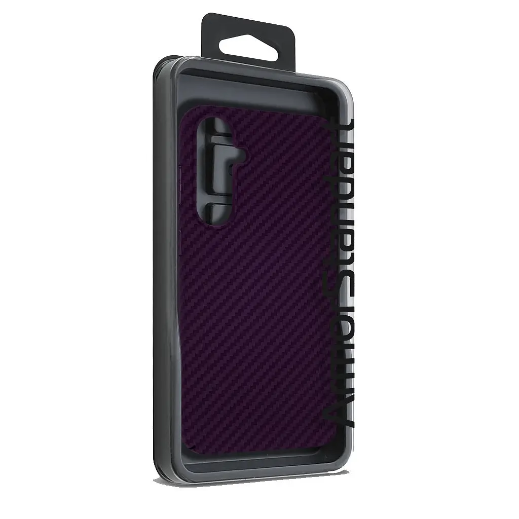 Чохол до мобільного телефона Armorstandart LikeCarbon Samsung S23 FE 5G (SM-S711) Purple (ARM71934) - фото 3