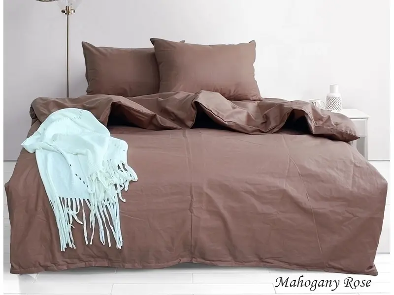 Комплект постільної білизни (emax Mahogany Rose) Євро TAG tekstil pbe0036922 - фото 2