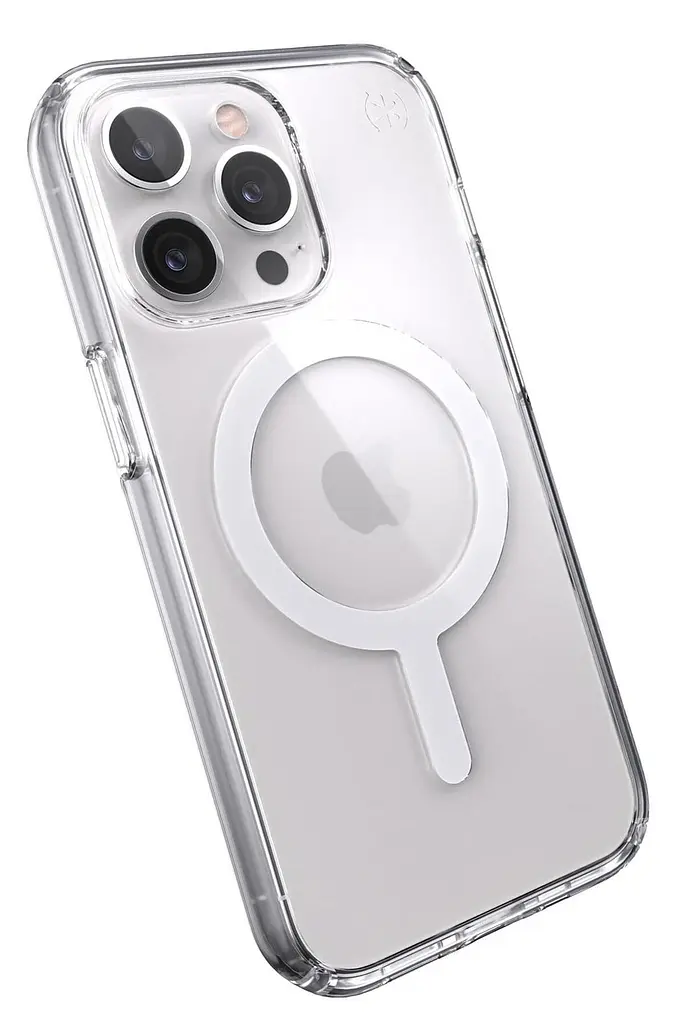 Чохол прозорий протиударний з антимікробним покриттям Speck Presidio Clear MagSafe для iPhone 13 Pro (6.1") - фото 3