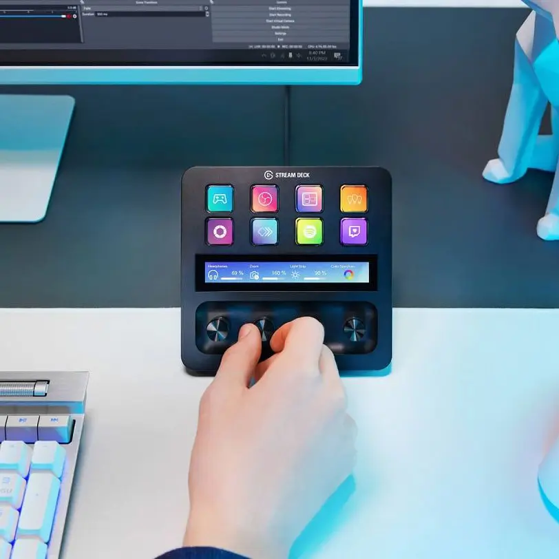 Контролер для стримінгу Elgato Stream Deck + (10GBD9901) [94539] - фото 9
