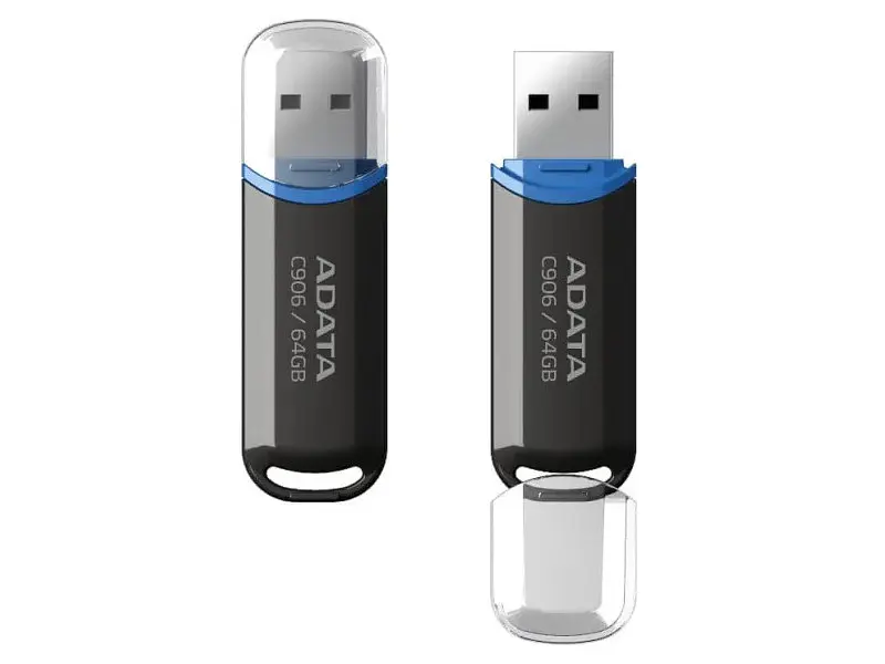 USB флеш накопичувач ADATA 64 GB C906 Black (AC906-64G-RBK) - фото 2