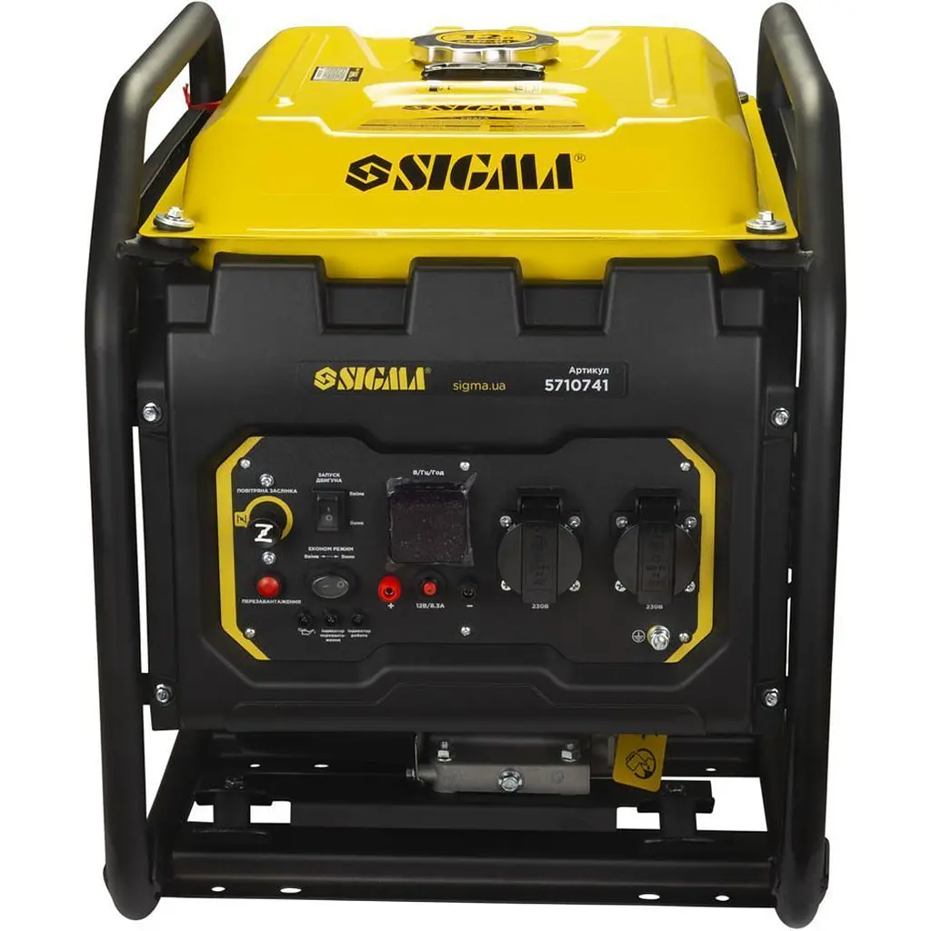 Інверторний бензиновий генератор Sigma 4.0/4.5 кВт (5710741) [159282] - фото 2