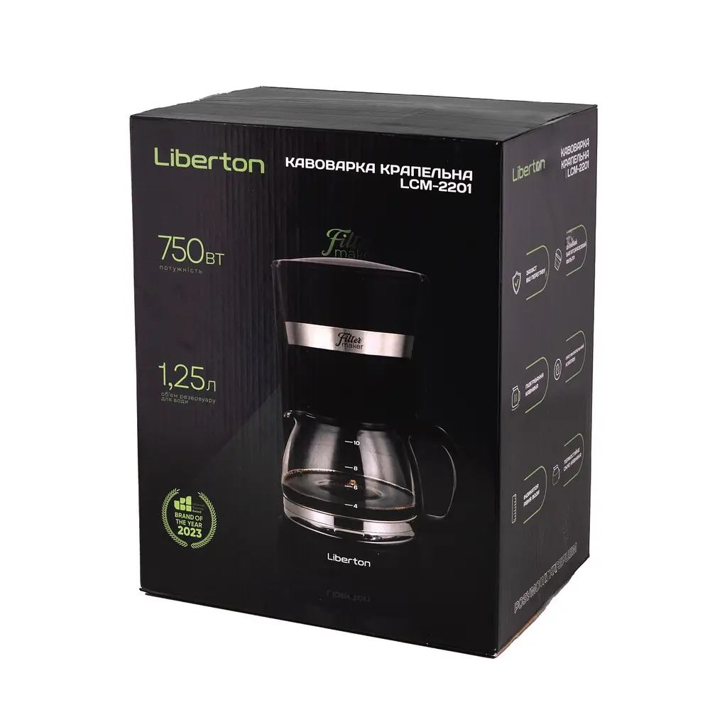 Кавоварка Liberton LCM-2201 - фото 10