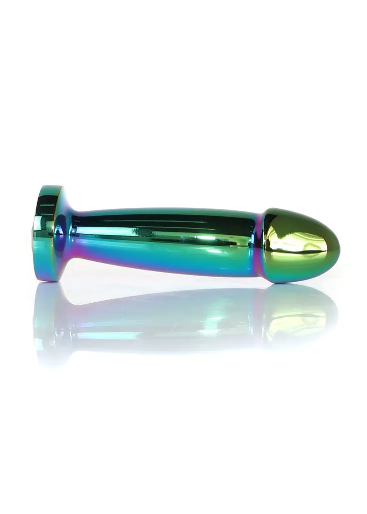 Анальна металева пробка Plug-Jewellery Multicolour Penis PLUG- Clear S Boss Series 64-00141 100350 - фото 3