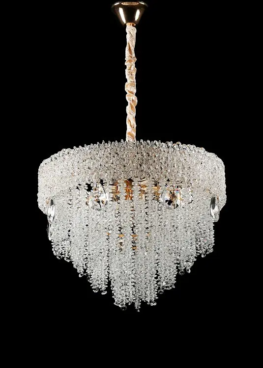 Підвісна кришталева люстра Splendid Ray L5744/500/6 (FGD), золото, 6 ламп E14, від 10-18 м² - фото 2