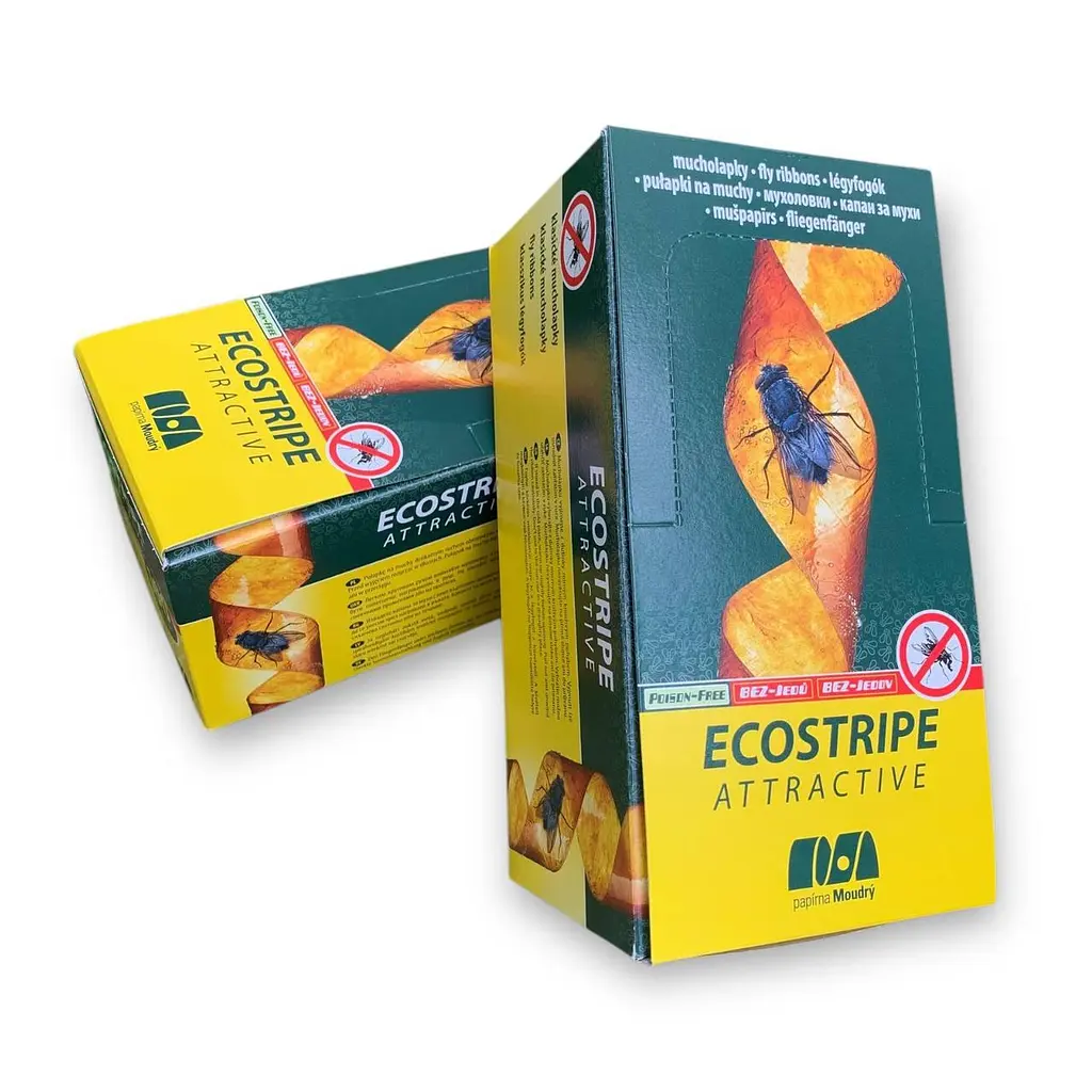 Клейка стрічка від мух Ecostripe Attractive 100 шт. - фото 3