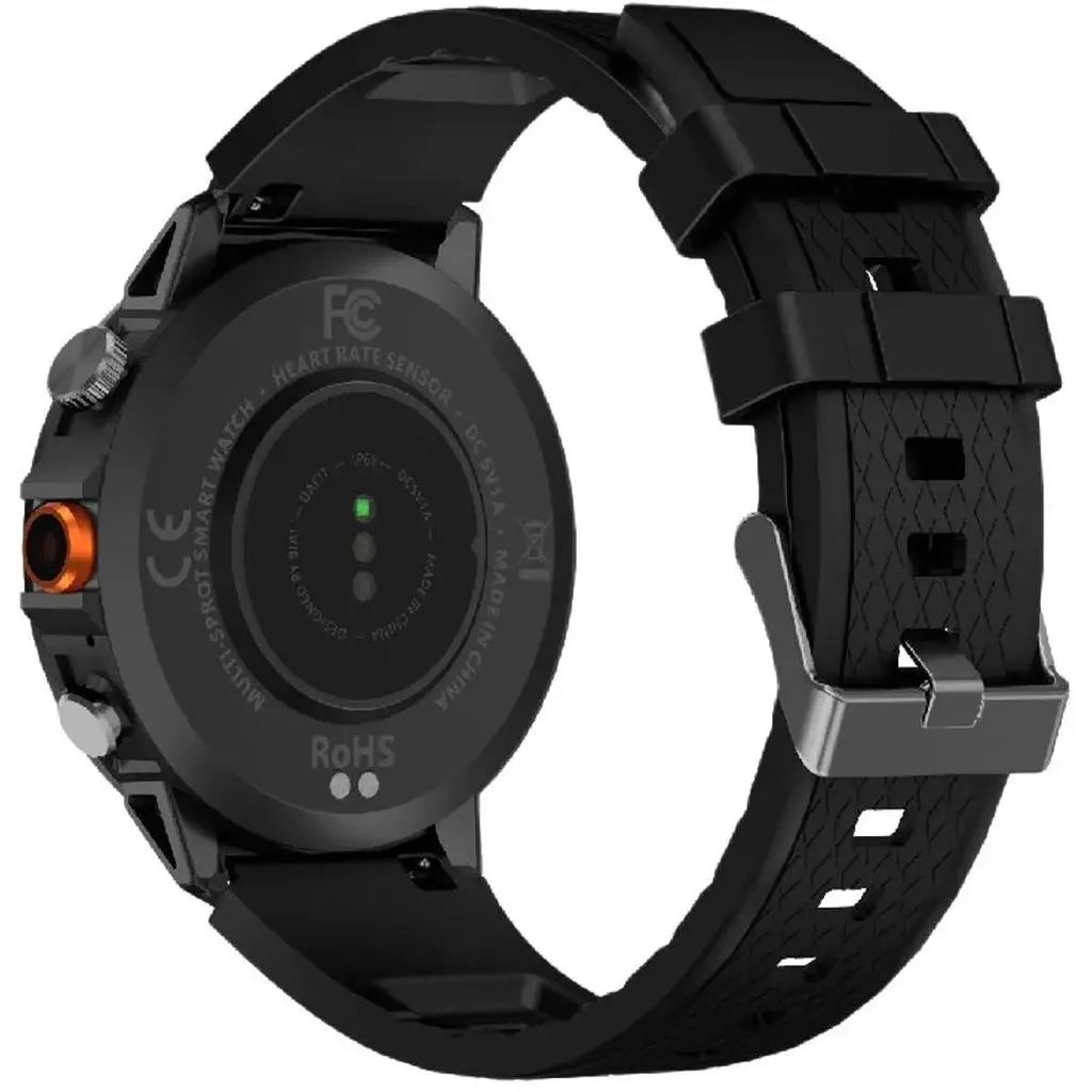 Смарт-годинник W&O IWO X22 IP68 Black - фото 3
