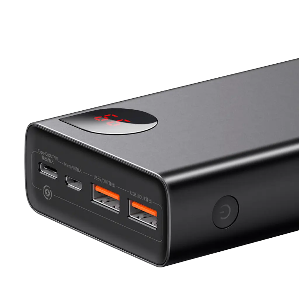 Внешний аккумулятор Baseus Adaman Metal Digital Display 20000mAh 65W PPIMDA-D01 - фото 2