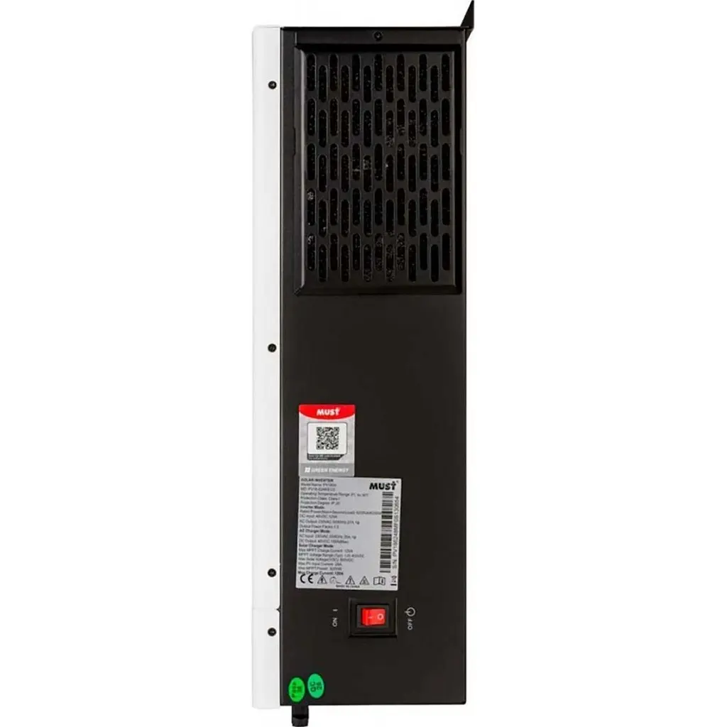 Система зберігання енергії Must PV18-6248ECO 6.2kW + 2 АКБ LP28-48200 20.4kWh (51.2V/200Ah/10240Wh) [174042] - фото 5