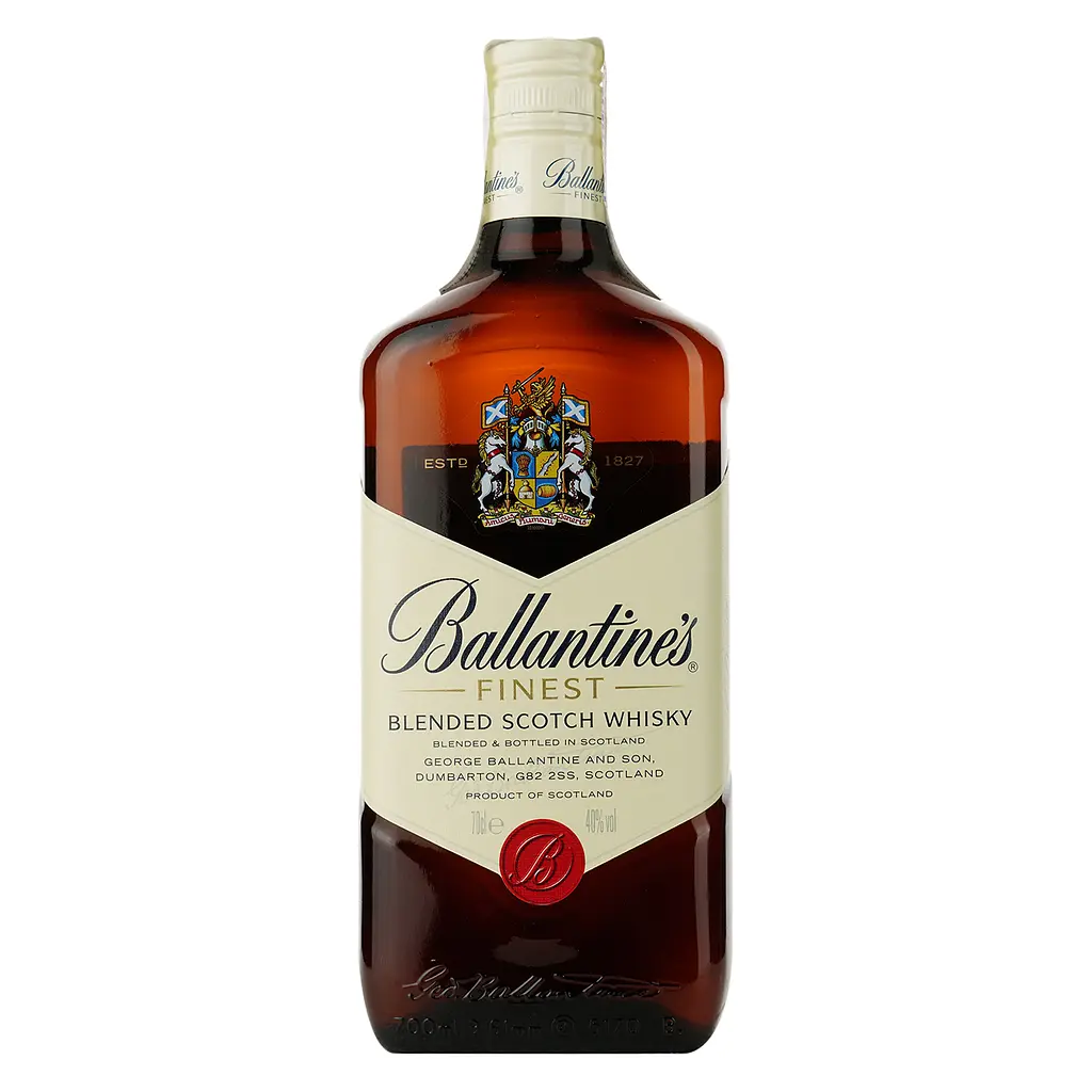 Набір Віскі Ballantine's Finest 40% 0.7 л + 2 келихи (732960) - фото 3