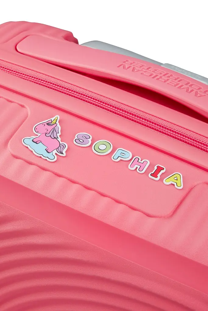 Дитяча валіза American Tourister SOUNDBOX MINI SUN KISSED CORAL 47x32x21 Xs 47 См MG8*00001 - фото 7