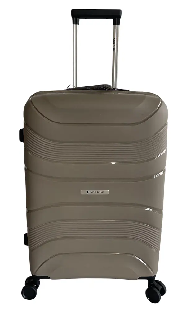 Валіза велика (L) Worldline Airtex 288 поліпропілен Шампань