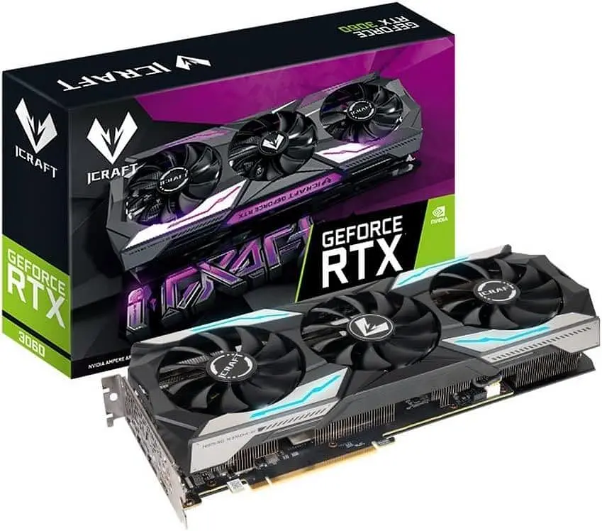 Відеокарта Maxsun RTX 3060 12Gb iCraft OC (MS-GeForce RTX3060 iCraft OC 12G S1) (GDDR6, 192 bit, PCI-E v4.0 x16) Б/в - фото 6