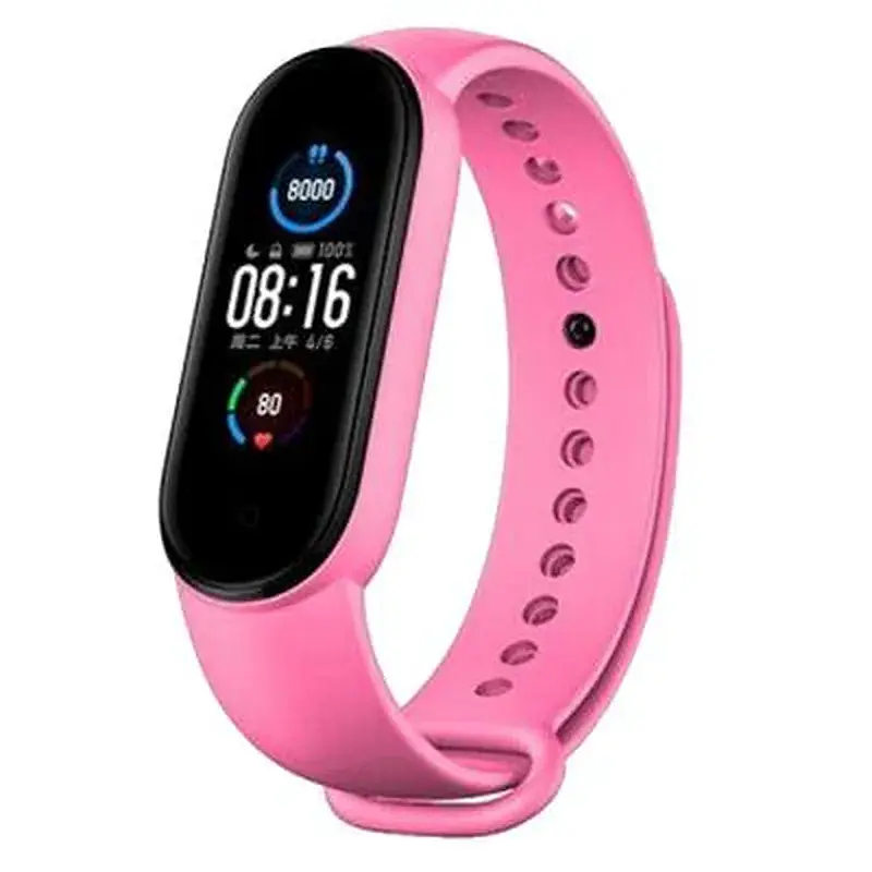 Ремінець до фітнес браслета Armorstandart Superhero Edition для Xiaomi Mi Band 5 Wonder Woman Pink (ARM57070) - фото 2