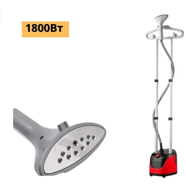 Отпариватель для одежды ручной XPRO R.3038B проводной вертикальный красный (40803-R.3038B) - фото 2