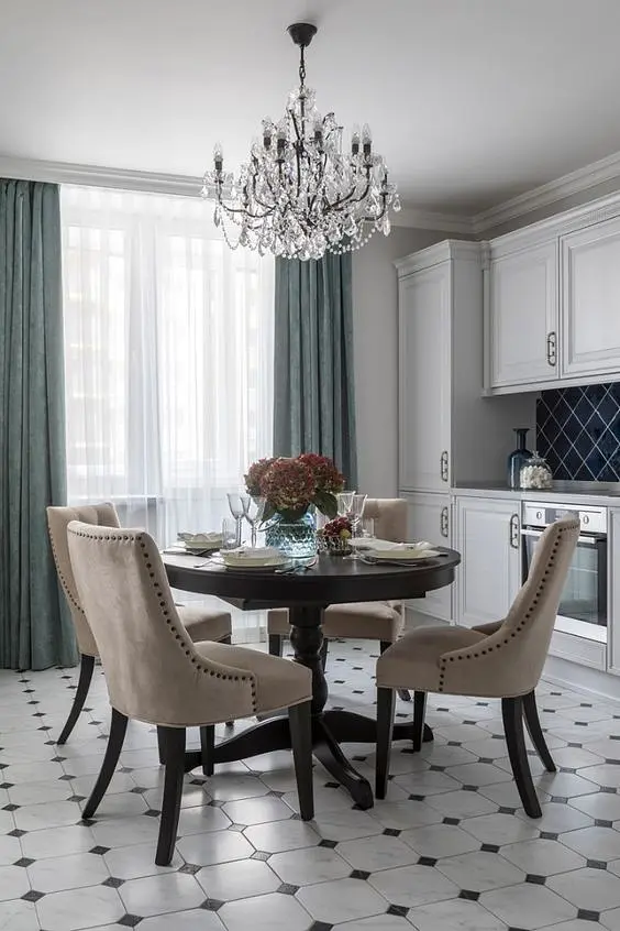 Люстра свеча Brille подвесная хрустальная для холла E14 40W BK (BCL-688S/6) - фото 5