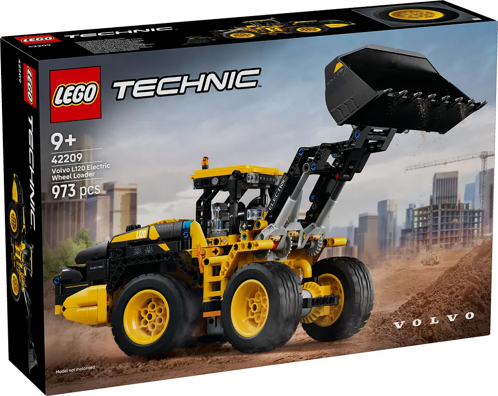 Конструктор LEGO Technic Колісний навантажувач Volvo L120 Electric 973 деталі (42209) - фото 16