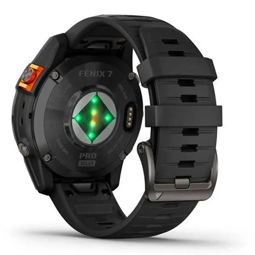 Смарт-часы Garmin Fenix 7 Pro Solar Slate Grey w. Black Band (010-02777-00/01) - фото 4
