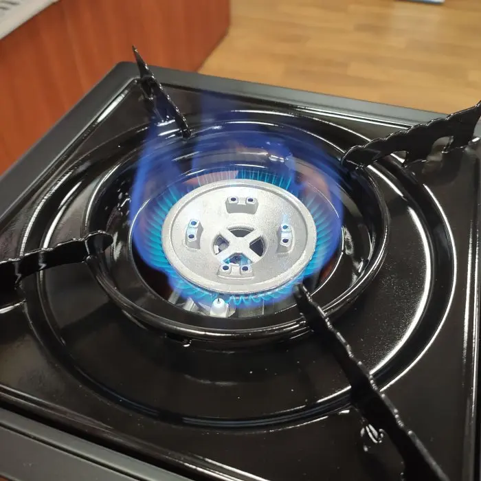 Газовий пальник Portable Gas Stove BDZ-155-A, з регулятором полум'я, сопло Ø23 мм, автоматичний підпал - фото 3