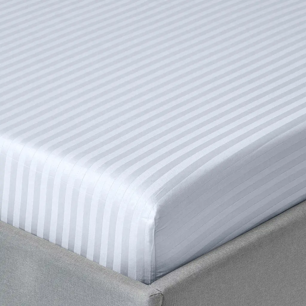 Комплект постільної білизни Cosas підлітковий сатин PORCELAIN 160 x 220 см (StrSatin_01Porcelain_Porcelain_155) - фото 7