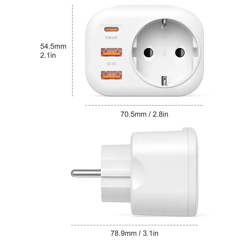 Многофункциональная розетка Proove PD-01 Multifunctional Socket  - фото 6