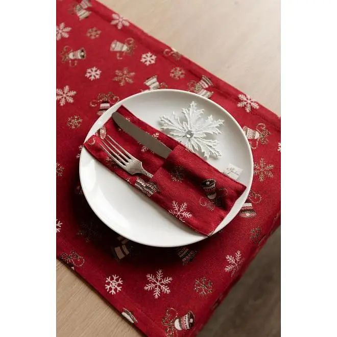 Чехол для приборов Прованс Колокольчики на красном (37926) - фото 2