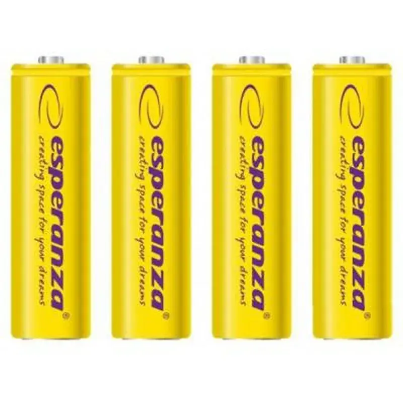 Акумулятор Esperanza AA 2000mAh Ni-MH * 4 yellow (EZA104Y)